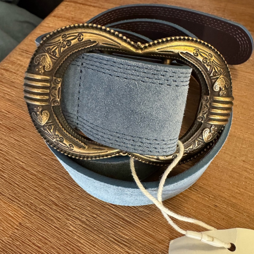Rare Sezane Blue Belt